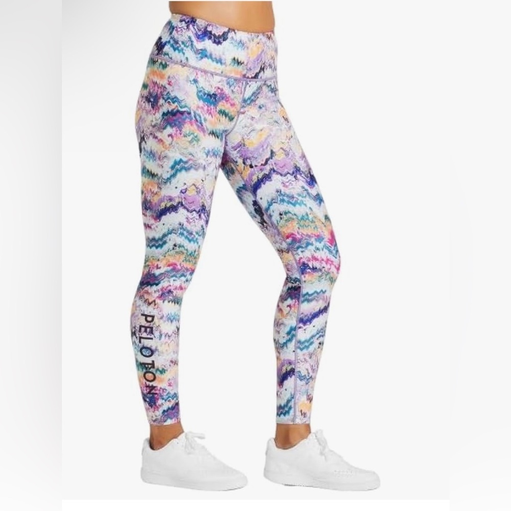 Peloton Recover High-Waist Leggings, River Rock,